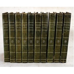 Antiquarian and Topographical Cabinet, : Containing a Series of Elegant Views of the Most Interesting Objects of Curiosity in Great Britain. Accompanied with Letter-press Descriptions. 10 Volume Set.